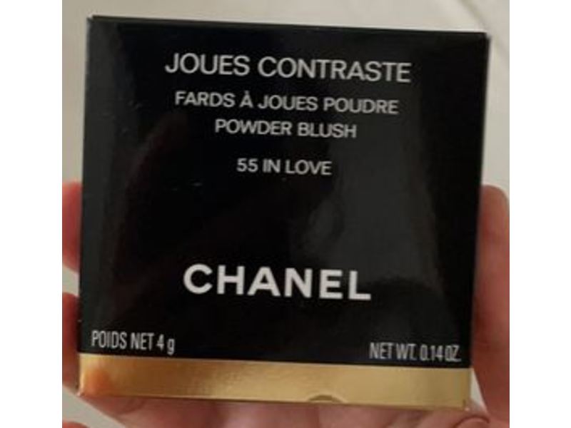 Chanel Joues Contraste Powder Blush, 55 In Love, 0.14 oz/4 g
