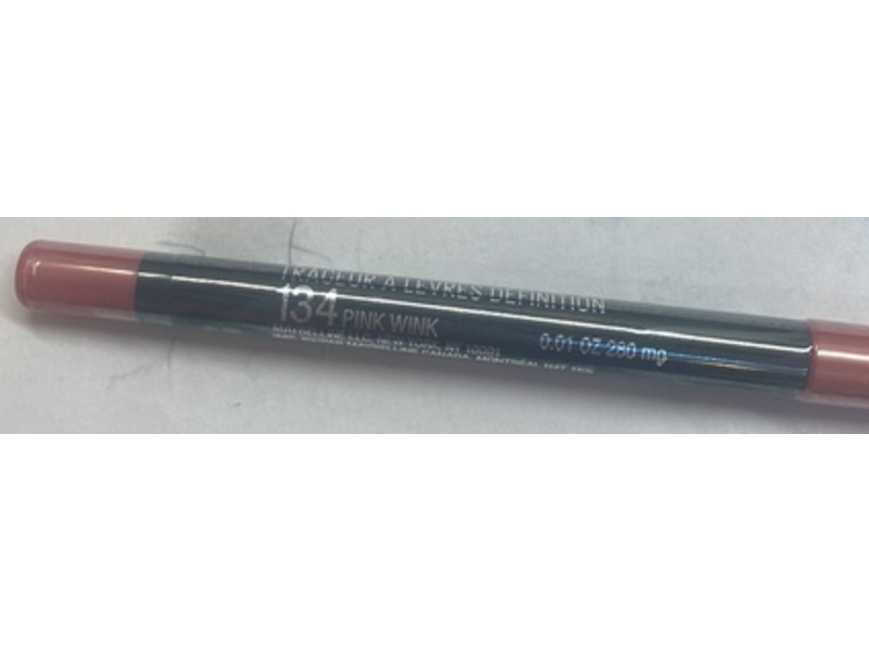 Maybelline New York Color Sensational Shaping Lip Liner, 134 Pink Wink, 0.01 oz/280 mg