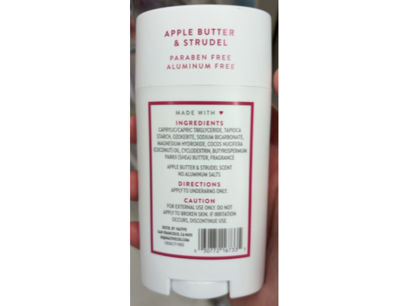 Native Deodorant, Apple Butter & Strudel, 2.65 oz/75 g