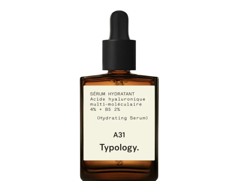 Typology Hydrating Serum, A31 4% Multi-Molecular Hyaluronic Acid + 2% B5, 1 fl oz