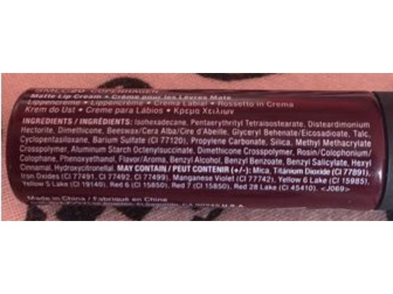 NYX Professional Makeup Soft Matte Lip Cream, Copenhagen, 0.27 fl oz/8 mL
