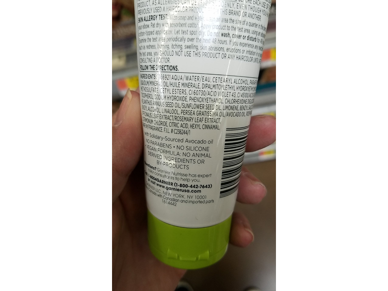 Garnier Nutrisse Color Reviver Color Mask, Cool Blonde, 4.2 fl oz/125 mL