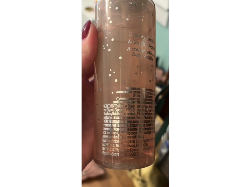 Victoria's Secret Fragrance Mist, Bare Vanilla Starlit, 4 fl oz/250 mL