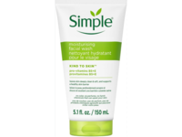 Simple Kind To Skin Moisturising Facial Wash, Pro-Vitamins B5+E, 5.1 fl oz/150 mL - thumbnail 1