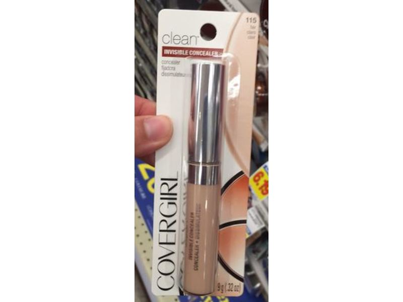 CoverGirl Invisible Concealer, 115 Fair, 0.32 fl oz/9 mL