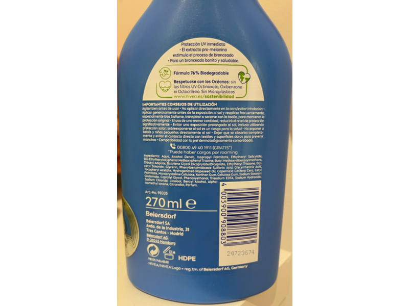 Nivea Sun Protege & Broncea Spray, SPF 30, 270 mL