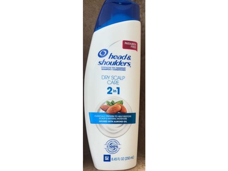 Head & Shoulders Shampoo + Conditioner, Dry Scalp Care, 8.45 fl oz/250 mL