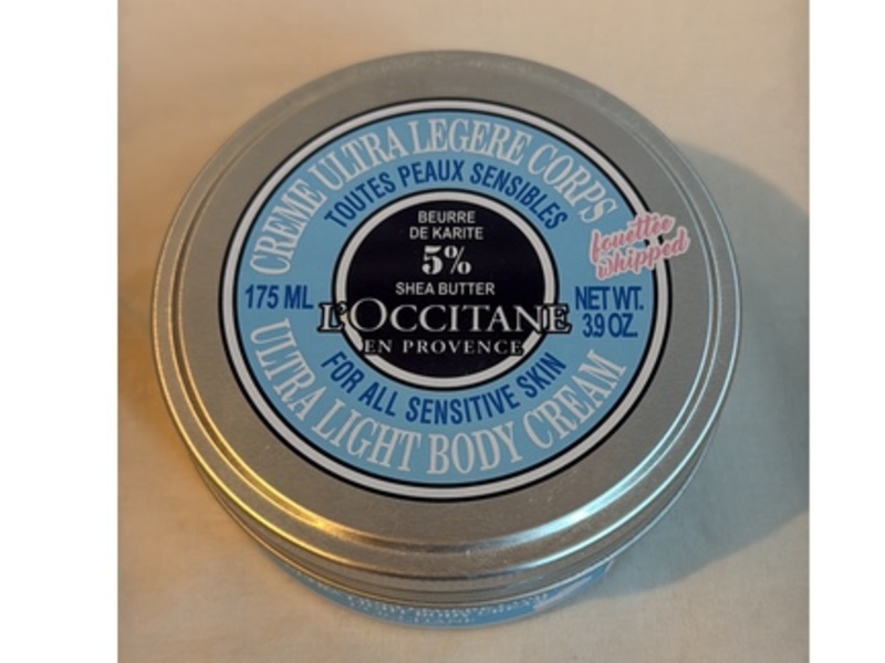 L'Occitane En Provence Ultra Light Body Cream, 3.9 oz/175 mL