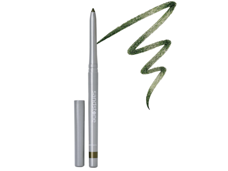 Sandstone Scandinavia Waterproof Metallic Eyeliner, 83 Green Envy, 0.012 oz/0.35 g