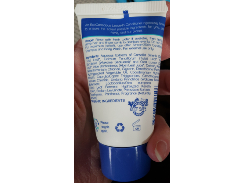 Stream 2 Sea Leave-In Conditioner, Keratin & Panthenol, 1 fl oz/30 mL