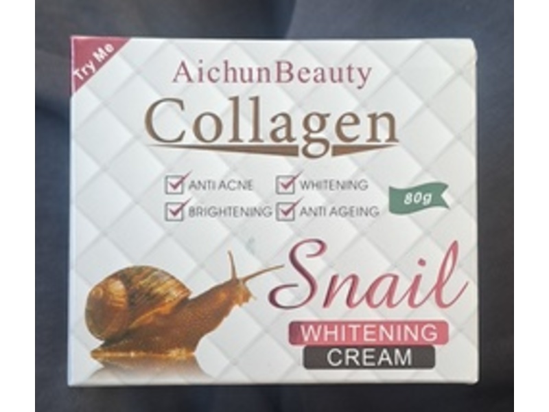Aichun Beauty Snail Collagen Whitening Cream, 80 g