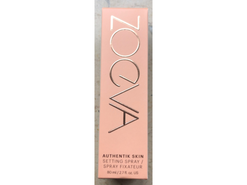 Zoeva Authentik Skin Setting Spray, 2.7 fl oz/80 mL