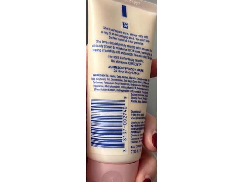 Johnson's Body Care 24 Hour Body Lotion, 2 fl oz/59 mL