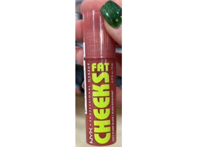 Nyx Professional Makeup Fat Cheeks Juicy Plump Blush, Fig Fizz, 0.27 fl oz/8 mL