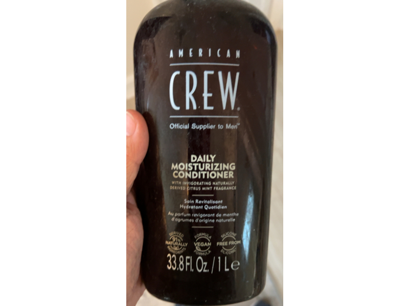 American Crew Daily Moisturizing Conditioner, 33.8 fl oz/1 L