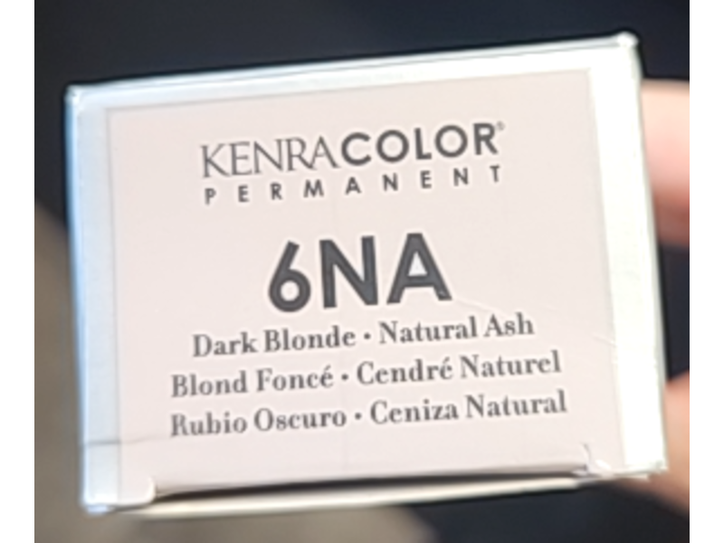 Kenra Permanent Hair Color Creme, 6NA Dark Blonde - Natural Ash, 3 oz/85 g