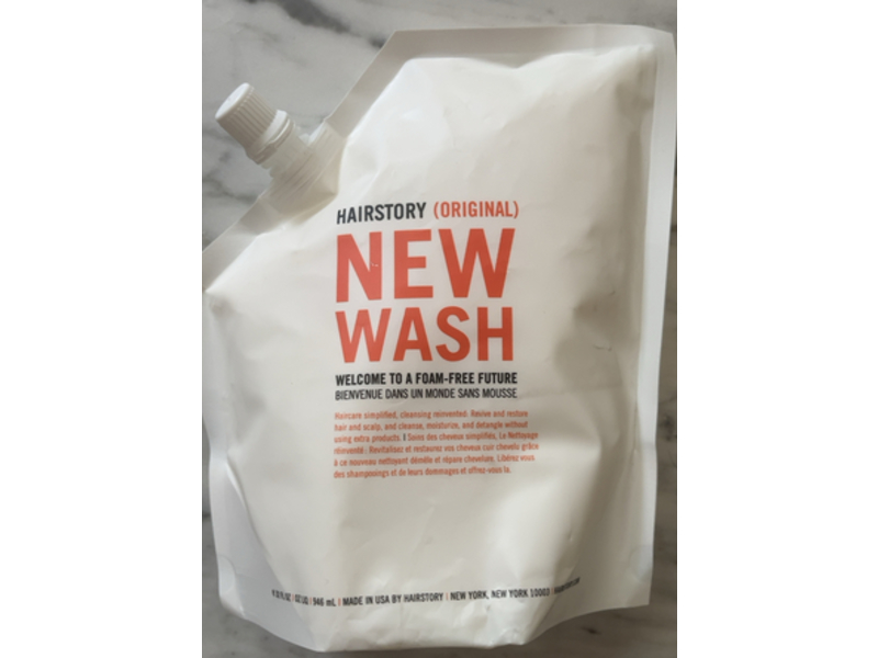 Hairstory New Wash Mousse, Original, 32 fl oz/946 mL