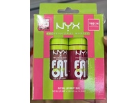 NYX Professional Makeup Fat Oil Lip Drip Duo, Supermodel & Chillin' Like A Villain, 0.16 fl oz/4.8 mL, Pack of 2 - thumbnail 2