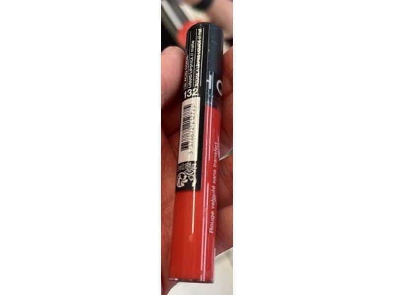 Sephora Cream Lip Stain Liquid Lipstick, 132 Acid Coral, 0.16 oz/5 mL