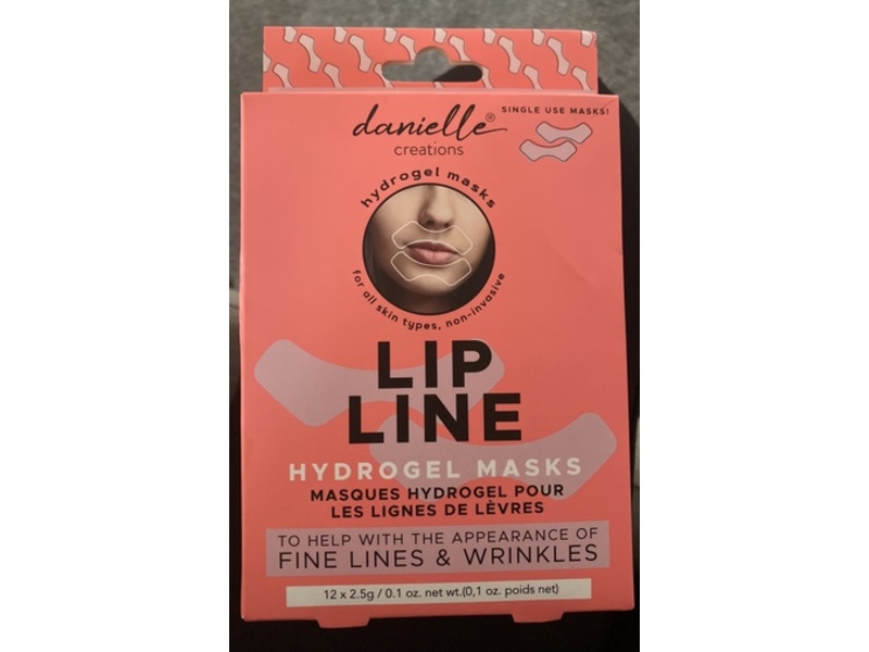 Danielle Lip Line Hydrogel Masks, 0.1 oz/2.5 g
