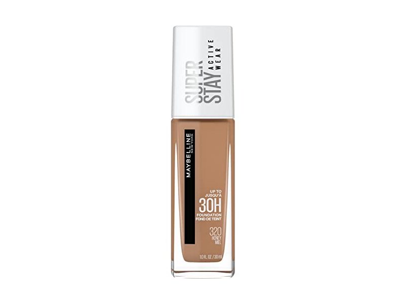 Maybelline Super Stay Up To 30H Wear Foundation, 320 Honey, 1 fl oz/30 mL