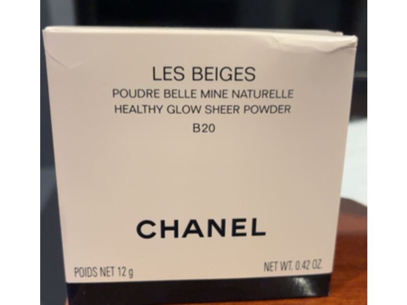 Chanel Les Beiges Glow Sheer Powder, B20, 0.42 oz/12 g
