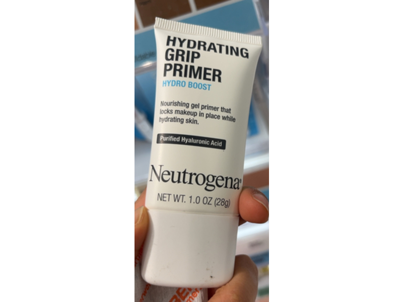 Neutrogena Hydro Boost Hydrating Grip Primer, Purified Hyaluronic Acid, 1 oz/28 g