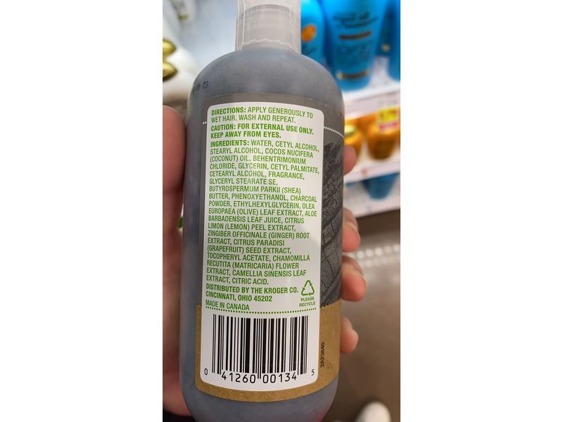 Simple Truth Conditioner, Charcoal, 11.8 fl oz/350 mL