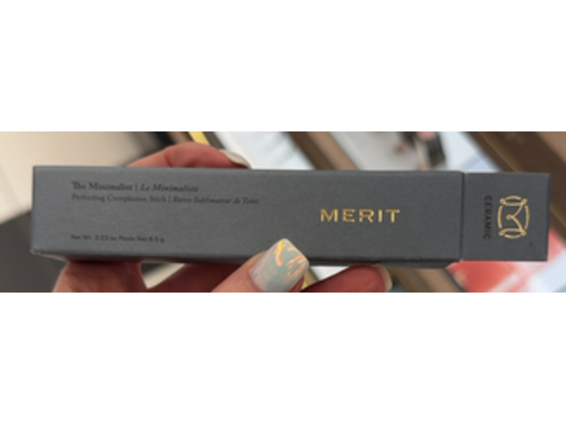 Merit The Minimalist Perfecting Complexion Stick, Ceramic,0.23 oz/6.5 g