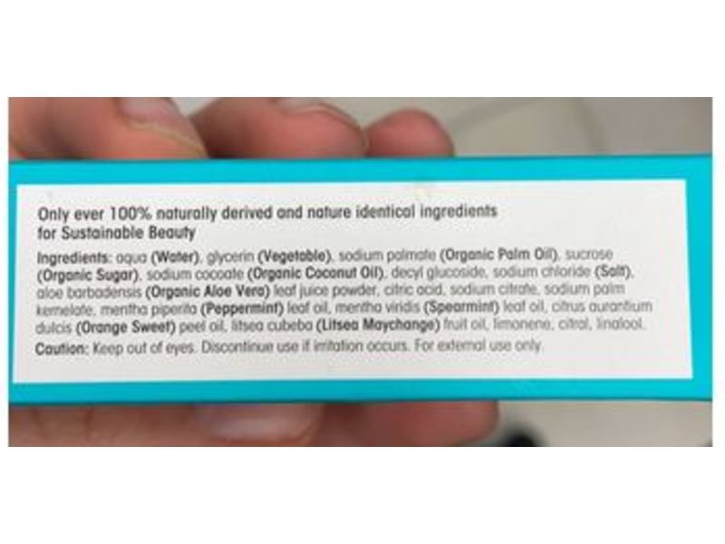 Beauty Kitchen The Sustainables Organic Vegan Soap Bar, Minty Fresh, 4.2 oz/120 g