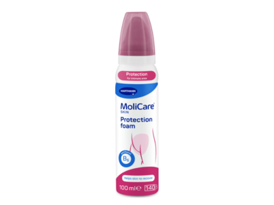 MoliCare Skin Protection Foam, Panthenol B5, 100 mL
