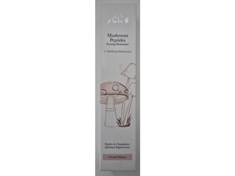 100% Pure Mushroom Peptides Firming Moisturizer, 1.4 fl oz/40 mL