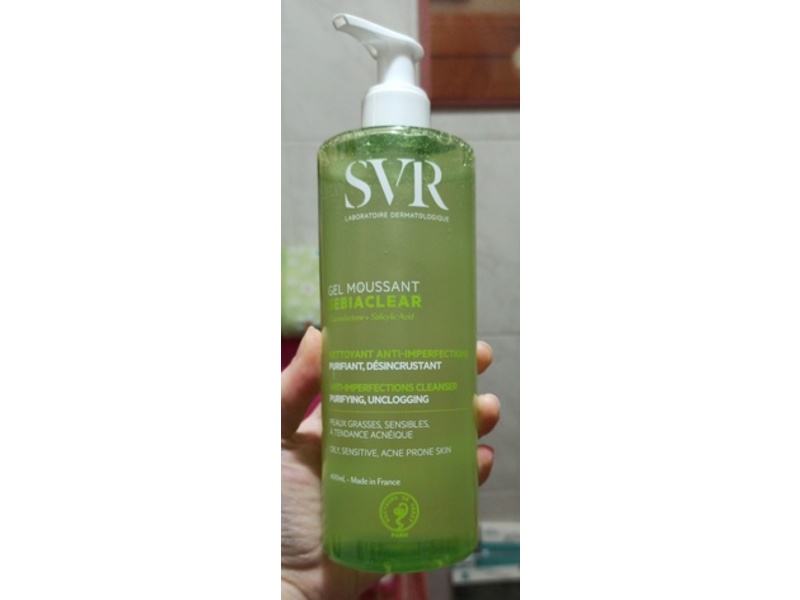 SVR Sebiaclear Anti-Imperfections Cleanser Gel, 13.5 fl oz/400 mL