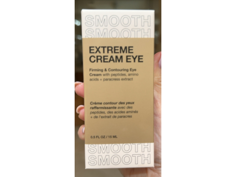Innbeauty Project Smooth Extreme Cream Eye Firming & Contouring Cream, 0.5 fl oz/15 mL