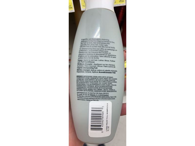 Living Proof Full Shampoo, 8 fl oz/236 mL
