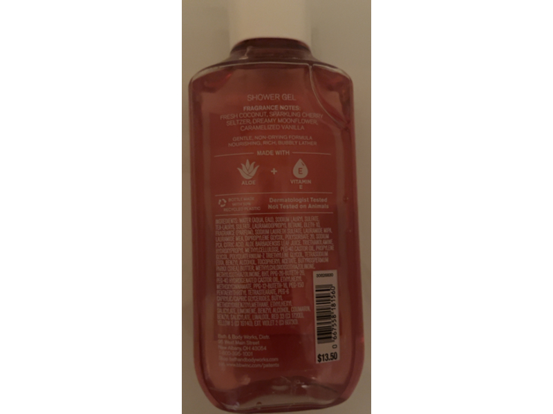 Bath & Body Works Shower Gel, Sunset Glow, 10 fl oz/295 mL