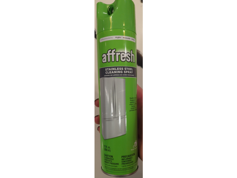 Affresh Stainless Steel Cleaning Spray, 12 fl oz/354 mL