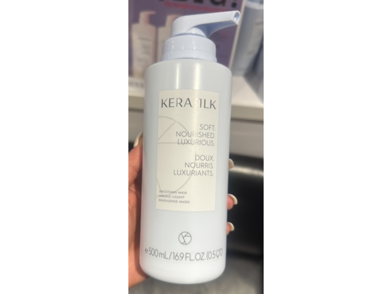 Kerasilk Soft Nourished Smoothing Mask, 16.9 fl oz/500 mL