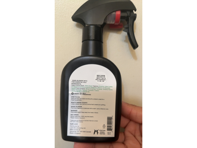 Lush Avocado Co-Wash Body Spray, 6.7 fl oz/200 mL