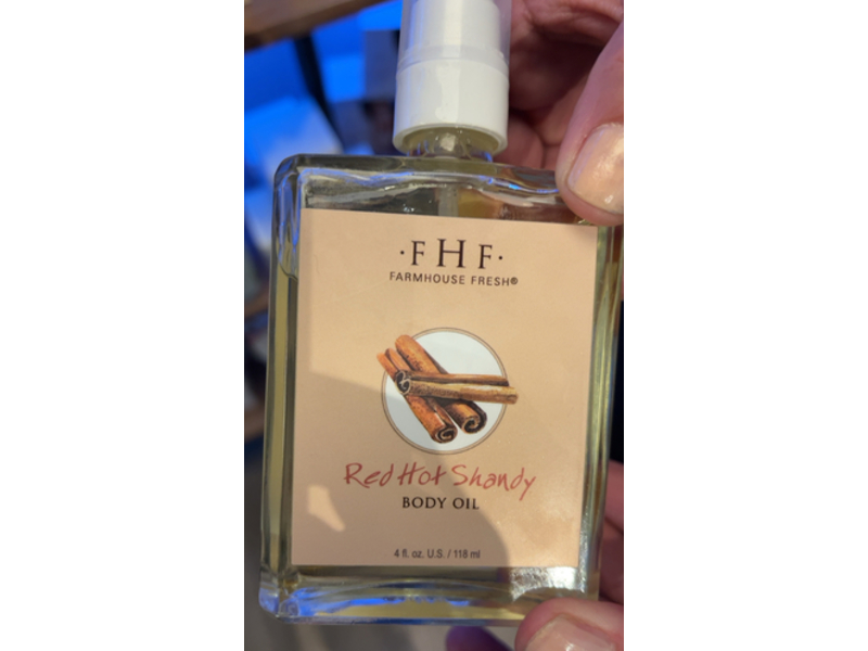 Farmhouse Fresh Body Oil, Red Hot Shandy, 4 fl oz/118 mL