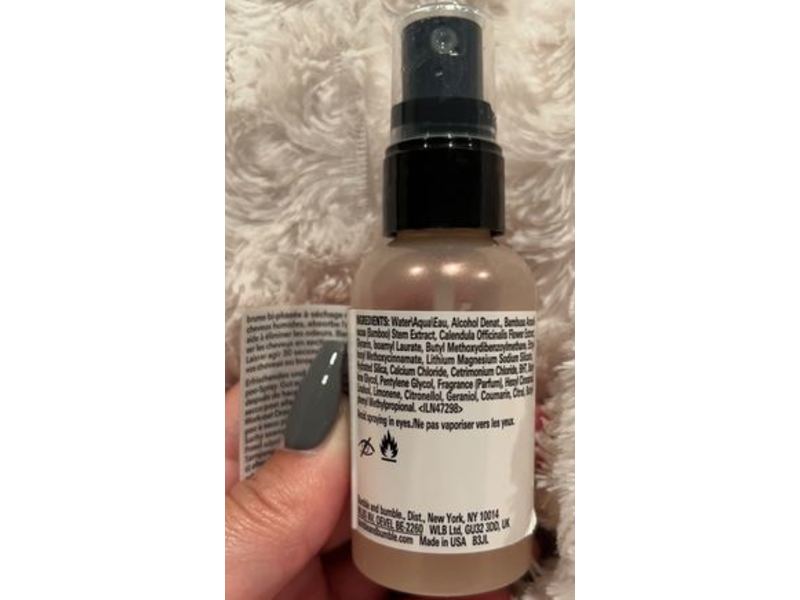 Bumble & Bumble Pret a Powder Post Workout Dry Shampoo Mist, Refreshes Sweaty Strands, 1.5 fl oz/45 mL