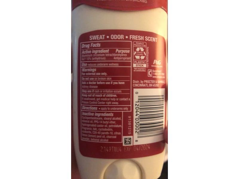 Old Spice Deep Sea Antiperspirant & Deodorant, Ocean Elements, 3.4 oz/96 g