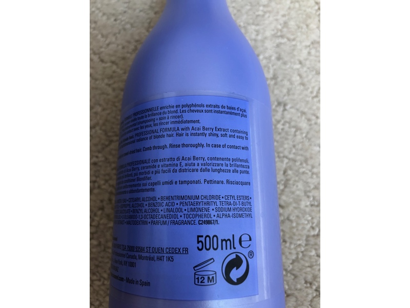 L'oreal Paris Serie Expert Blondifier Illuminating Conditioner, 16.9 fl oz/500 mL