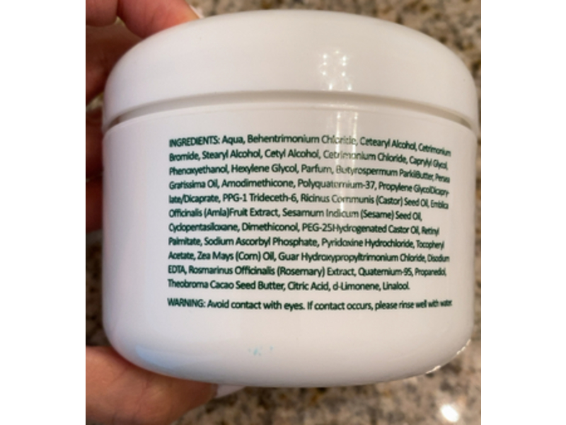 Eva + Avo Nutritive Hair Mask, 8 fl oz/236.59 mL