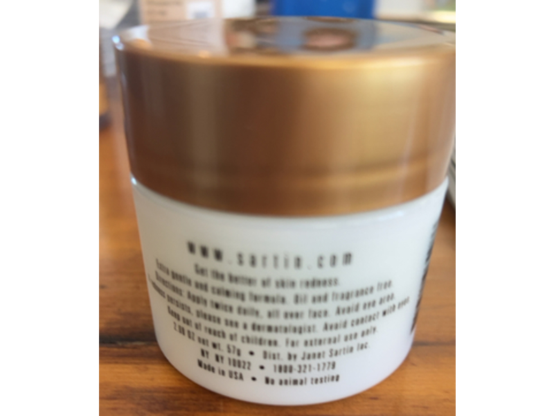 Janet Sartin Advanced Redness Relief Cream, 2 oz/57 g