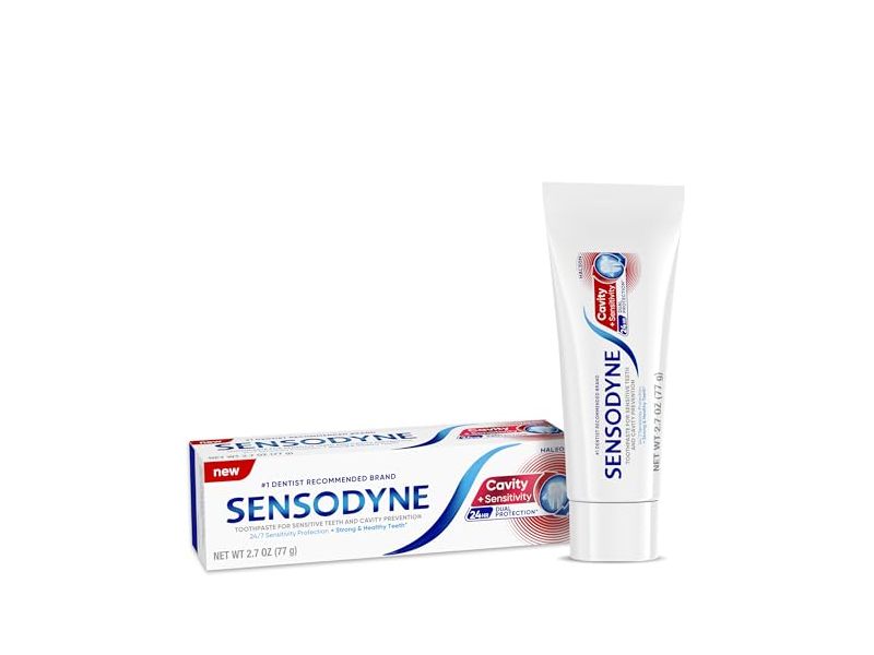 Sensodyne Cavity + Sensitivity Toothpaste, 2.7 oz/77 g