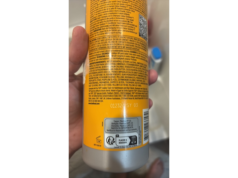 TIGI Bed Head Colour Goddess Oil Infused Conditioner, 25.36 fl oz/750 mL