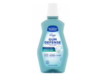 Kroger Gum Defense Mouth Rinse, Smooth Mint, 33.8 fl oz/1 L - thumbnail 1
