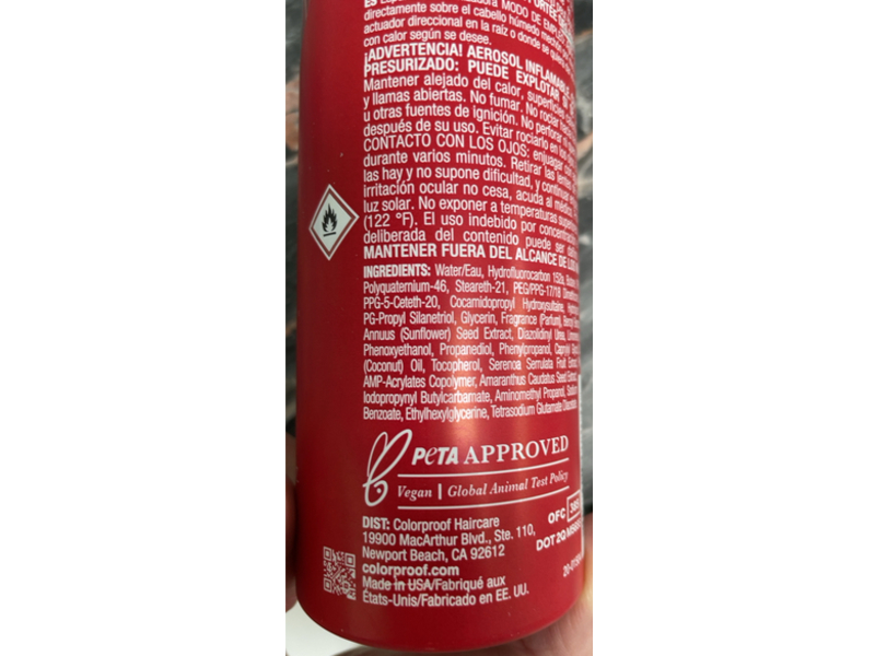 ColorProof Lift Its Instant Root Boost Mousse, 9 oz/255 g