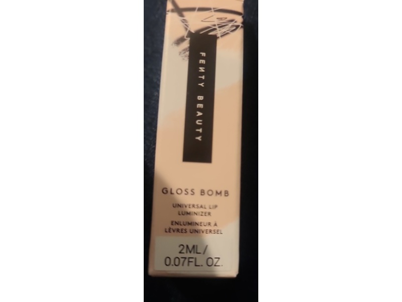 Fenty Beauty Gloss Bomb Universal Lip Luminizer, 01 Fussy, 0.07 fl oz/2 mL